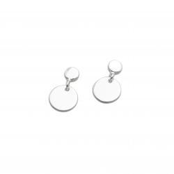 Silber-Ohrstecker rhodiniert 