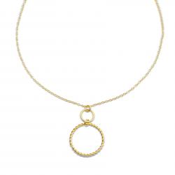 Kette Silber goldplattiert 