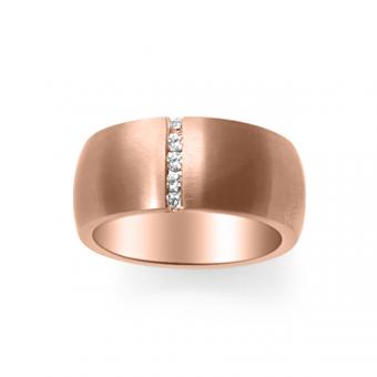 Ring roségold mit Zirkonia 